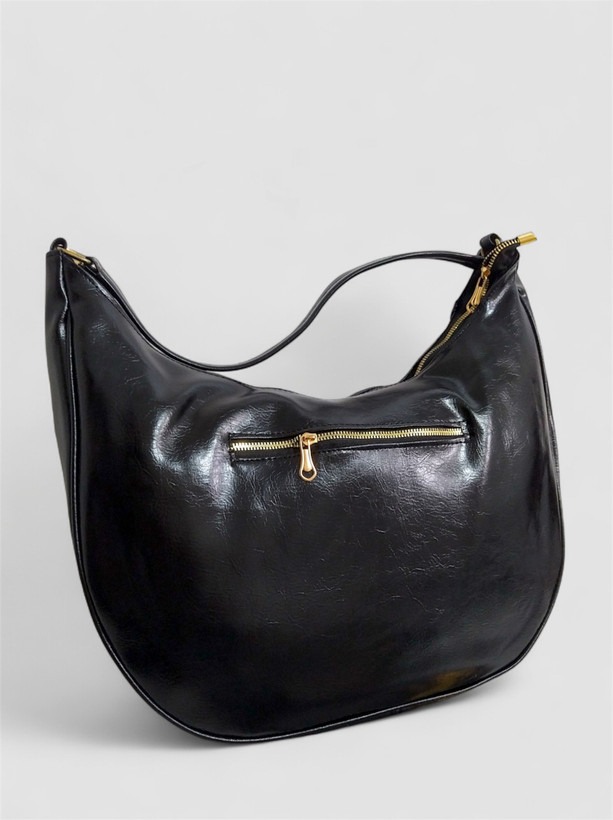 کیف بزرگ زنانه مشکی مناسب اداره و دانشگاه