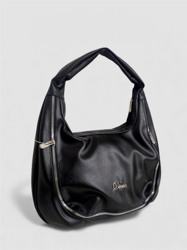 کیف چرم زنانه مشکی خاص و تک