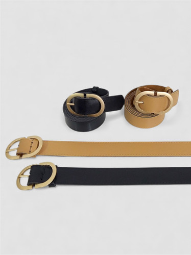 کمربند زنانه چرم کلاسیک