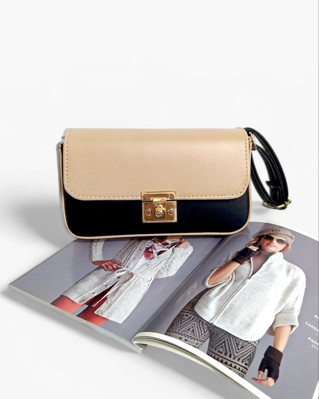 کیف دخترانه دوشی چرم مینیمال